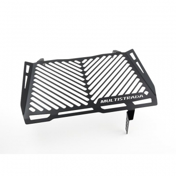 view Zieger 10002862 Logo Radiator Guard, Black for Ducati & Triumph
