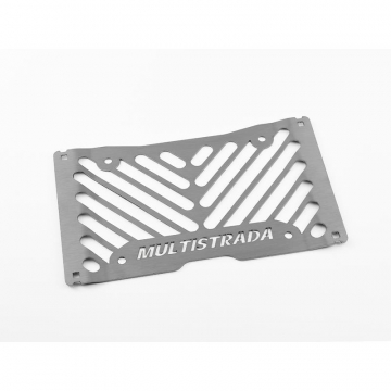 view Zieger 10002909 Logo Oil Cooler Guard, Silver for Ducati & Triumph