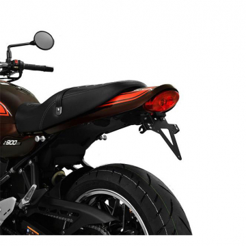 thumbnail interactive-video image 1 of R&G Racing Tail Tidy License Plate Holder For Kawasaki Z900RS 2018-2024 - Black 1 of 4