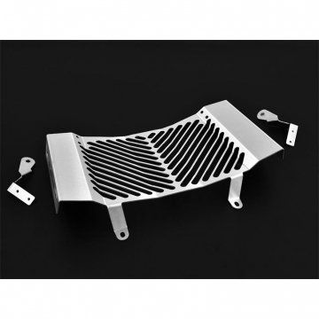 view Zieger 10004814 Radiator Guard, Silver for KTM 790/890 Duke '18-'23