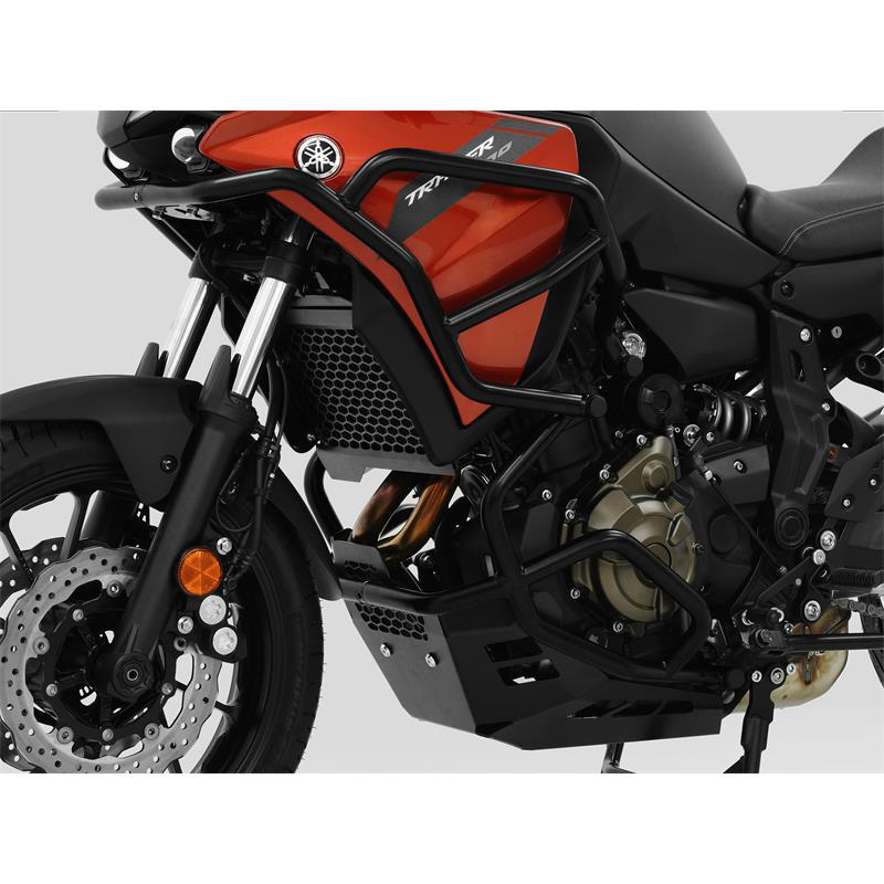 Zieger 10007819 Crash Bar Set, Black for Yamaha Tracer 7/700