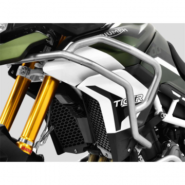 view Zieger 10008145 Upper Crashbars, Silver for Triumph Tiger 900 (2020-)