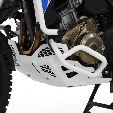 view Zieger 10008390 Lower Crashbars, White for Honda CRF1100L Africa Twin '20-