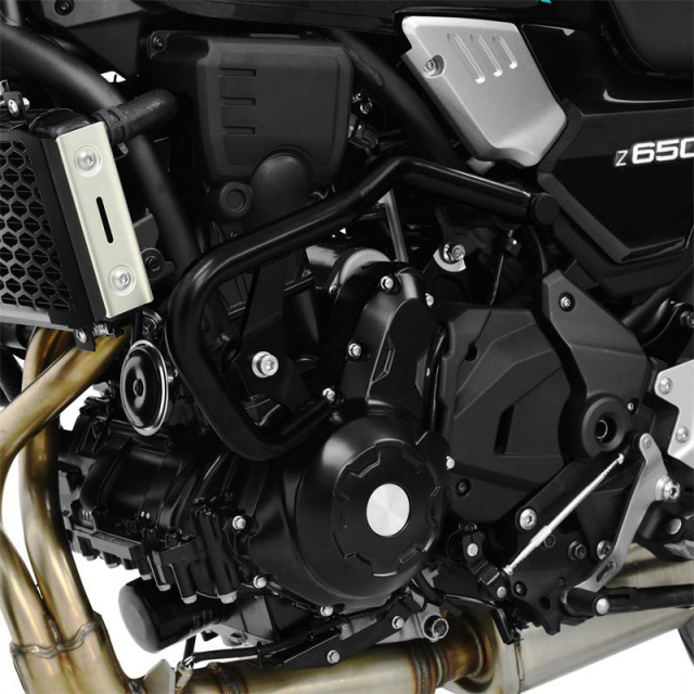 Zieger 10009381 Lower Crashbars, Black for Kawasaki Z650RS '21