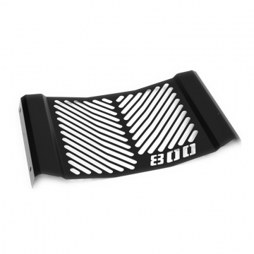 view Zieger 10009964 Logo Radiator Guard, Black for Benelli Leoncino 800 '22-'23