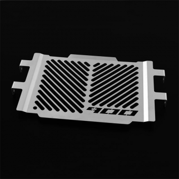 view Zieger 10010063 Logo Radiator Guard, Silver for Yamaha XSR900 (2022-)