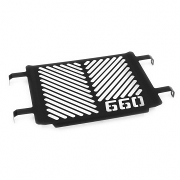 view Zieger 10010153 Logo Radiator Guard, Black for Triumph Tiger Sport 660 '22-'23