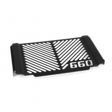 view Zieger 10010224 Logo Radiator Guard, Black for Triumph Trident 660 (2021-2023)