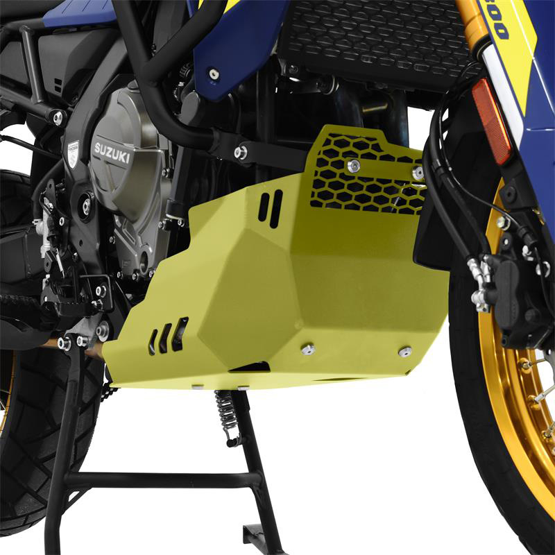 Zieger 10010495 Skid Plate, Yellow for Suzuki V-Strom 800DE (2023
