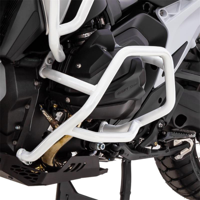 Zieger 10010623 Lower Crashbars, White for BMW R1300GS (2024