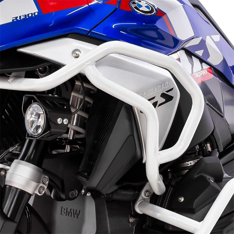 Zieger 10010633 Fairing Crashbars, White for BMW R1300GS