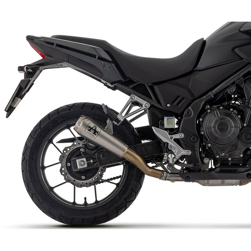Arrow 71966PRI Pro-Race Slip-on Exhaust for Honda NX500/CB500