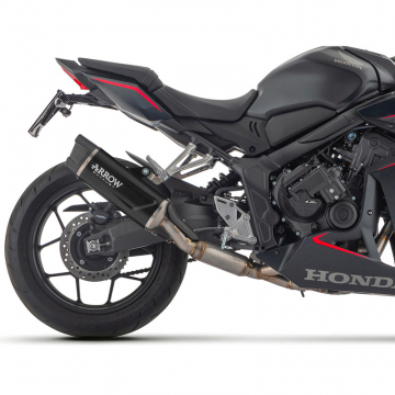 view Arrow 71969AKN Indy-Race Evo Homo. Full Exhaust for Honda CB650R/CBR650R '24-