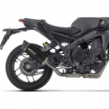 view Arrow 71070AKN Indy-Race Evo Racing Full Exhaust, Aluminum Dark for Yamaha MT-09 '24-