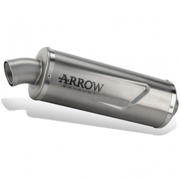 view Arrow 72648AO Indy Race EVO Slip-on Exhaust, Aluminum for Suzuki V-Strom 800DE '23-
