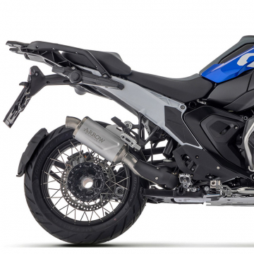 view Arrow 72651AO Indy Race Evo Slip-on Exhaust, Aluminum for BMW R1300GS '24-