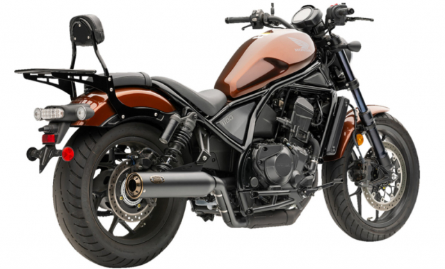 Cobra Bronze Tip Slip-On Muffler For Rebel 1100 (22-24
