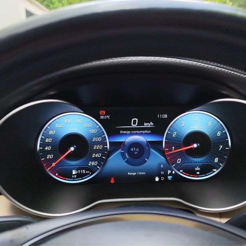 DMP Digital Dash Instrument Cluster for Mercedes CClass / GLC (W205