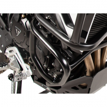 view Hepco & Becker 501.7657 00 01 Lower Crashbars, Black for Triumph Tiger 900 Rally Pro (2024-)