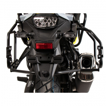 view Hepco & Becker 651.3553 00 01 Side Carrier Cutout for Suzuki V-Strom 800 '24-
