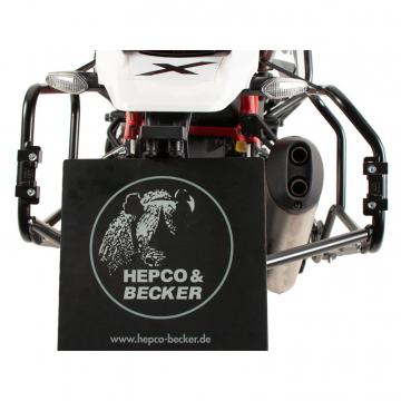 view Hepco & Becker 651.7659 00 01 Side Carrier Cutout for Ducati DesertX Rally '24-
