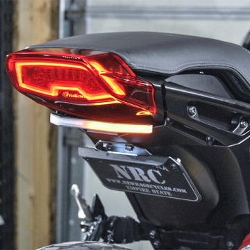 view New Rage Cycles FTR-FE Fender Eliminator, Tucked for Indian FTR1200 (2019-)