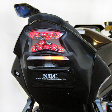 view New Rage Cycles ZH2-FE-T Tucked Fender Eliminator for Kawasaki ZH2 (2020-)
