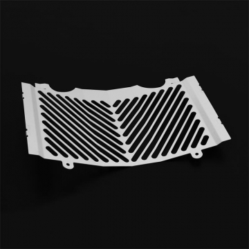 view Zieger 10009532 Clean Radiator Guard, Silver for Ducati DesertX '22-
