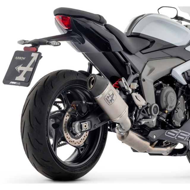 Arrow 71007VL Veloce Racing Full Exhaust Titanium for Triumph Daytona 660 24 Accessories International