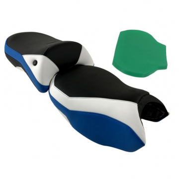 view Champ Customs CC-A-40118 Two Piece Seat, Standard for BMW R1200 / 1250GS