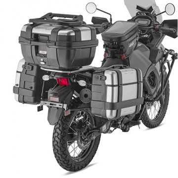 view Givi PL4133 Specific Pannier Holder for Kawasaki KLR650/S (2022-)