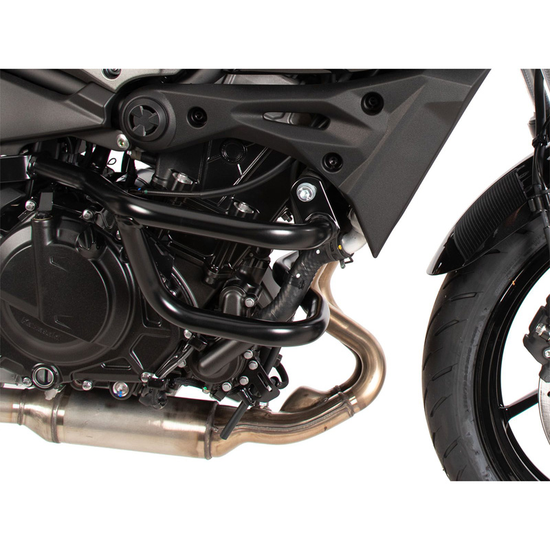 こんにちは Hepco & Becker 501.2547 00 01 Lower Crashbars, Black for Kawasaki