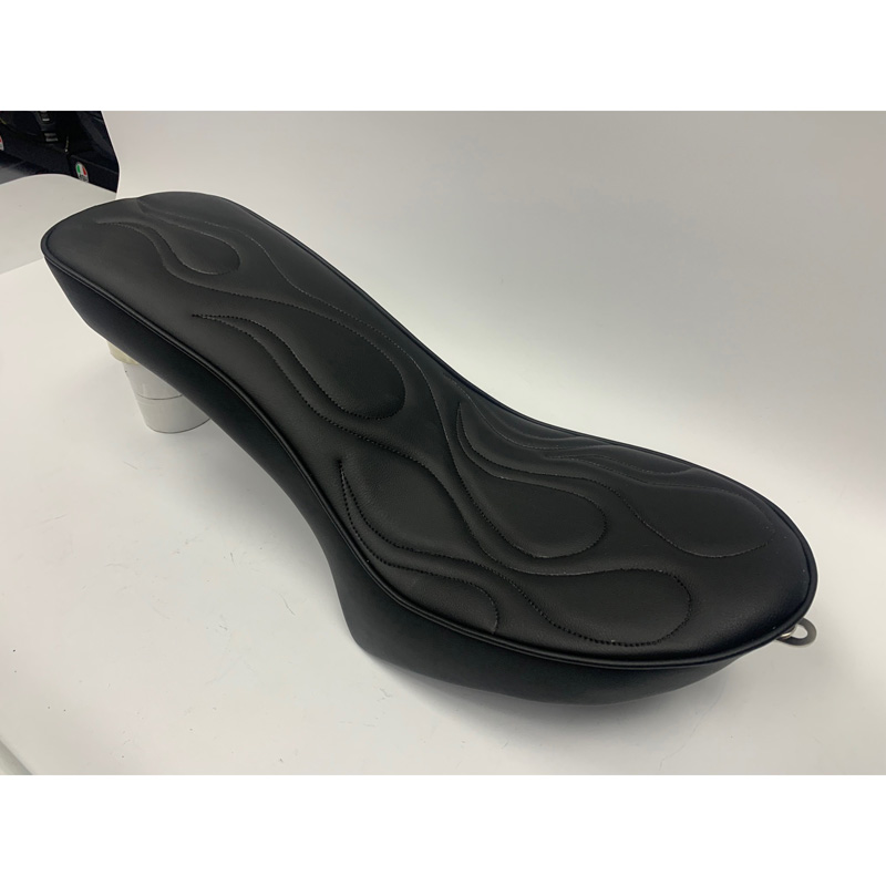 Highway Hawk MB04-1080_1 Hard Rider Seat, Flames for Honda Shadow 600 ...