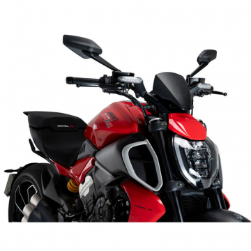 view Puig 21712J New Generation Sport Plus Windshield for Ducati Diavel V4 (2023-)