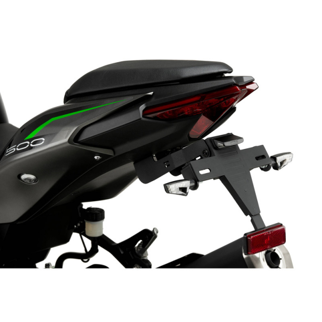 Puig 22010N License Plate Holder for Kawasaki Z500 '24