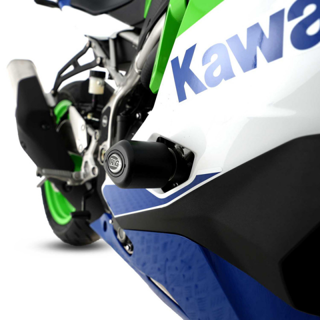 R&G CP0504BL Aero Style Frame Sliders for Kawasaki ZX-25R & ZX-4R