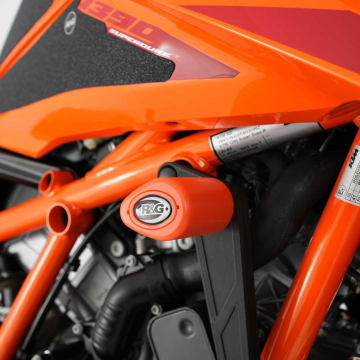 view R&G CP0570OR Crash Protectors, Orange for KTM 1390 Super Duke R (Evo) (2024-)