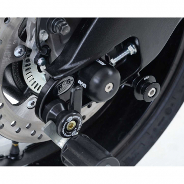 view R&G CR0028BK Cotton Reel Swingarm Spools for Suzuki models