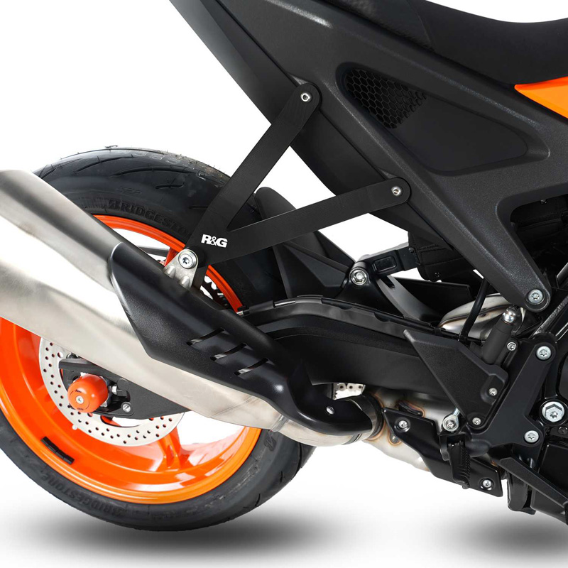 R&G EH0126BK Exhaust Hanger for KTM 990 Duke (2024-) | Accessories
