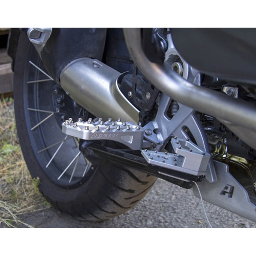 AltRider R118-0-2105 Adventure II Foot Pegs, Silver for BMW R1200GS ...
