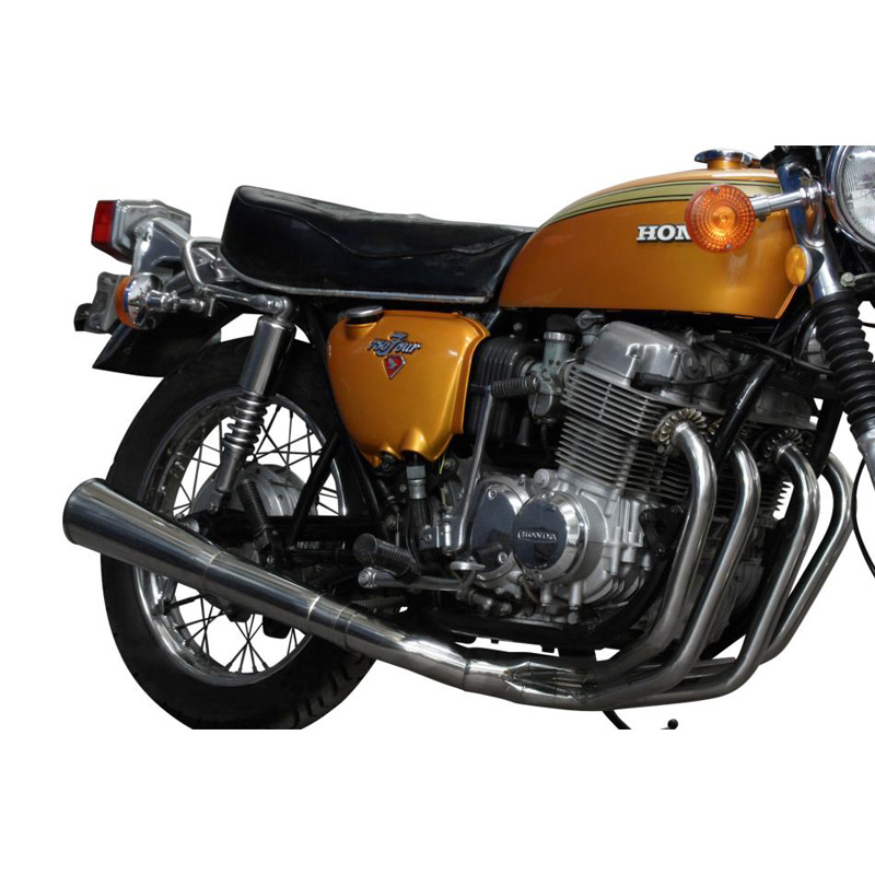Delkevic COM2775 4-1 Full Exhaust Classic Megaphone for Honda