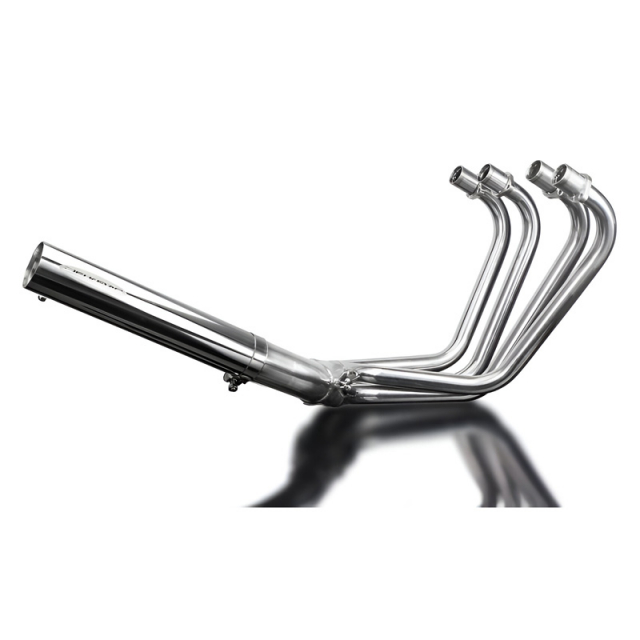 Delkevic COM3281 4-1 Stainless Straight Full Exhaust for Kawasaki