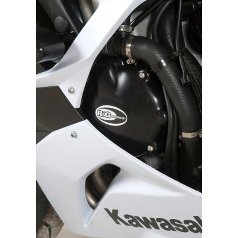 R&G ECC0035BK Left Side Engine Case Cover for Kawasaki ZX-6R '09