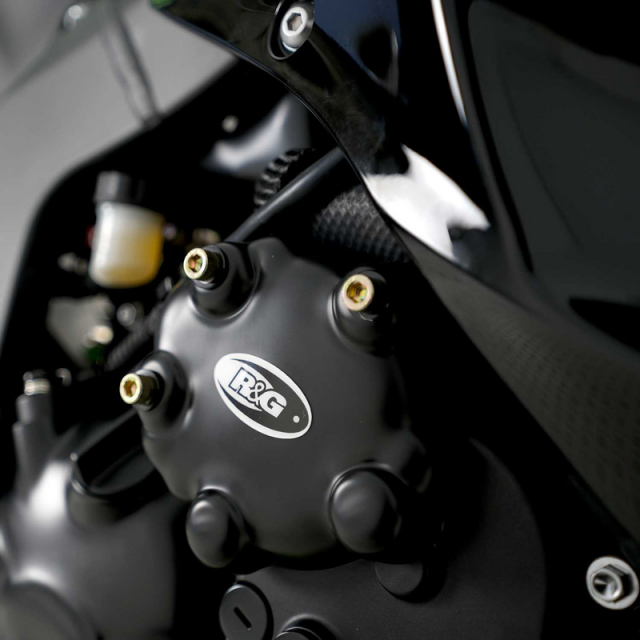 R&G ECC0037BK Right Side Engine Case Cover for Kawasaki ZX-6R '09