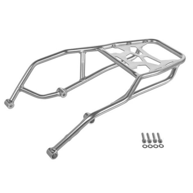 タイガ Touratech 035-5455 Zega Topcase Rack, Stainless for BMW R1300GS