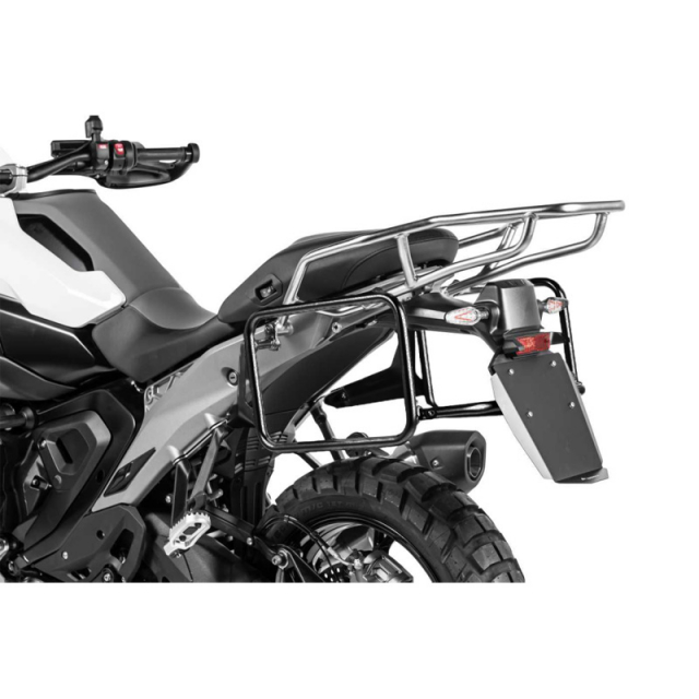 Touratech 035-5560 Pannier Racks, Black Epoxy-Coated for BMW
