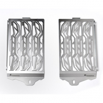 view Touratech 045-5014 Radiator Guards, Silver for BMW R1200GS/Adventure '13-'18