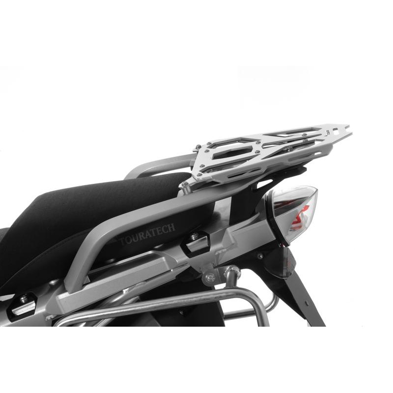 Touratech 045-5450 Rear Luggage Rack Extension, Silver for BMW
