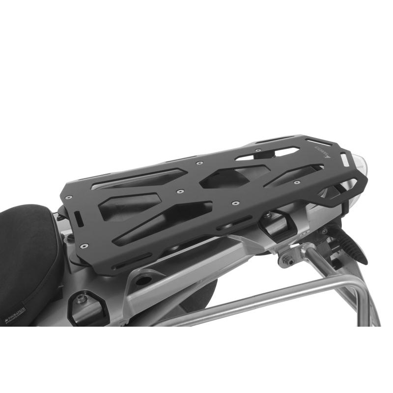 Touratech 045-5463 Passenger Seat Rack XL, Black for BMW R1200GS