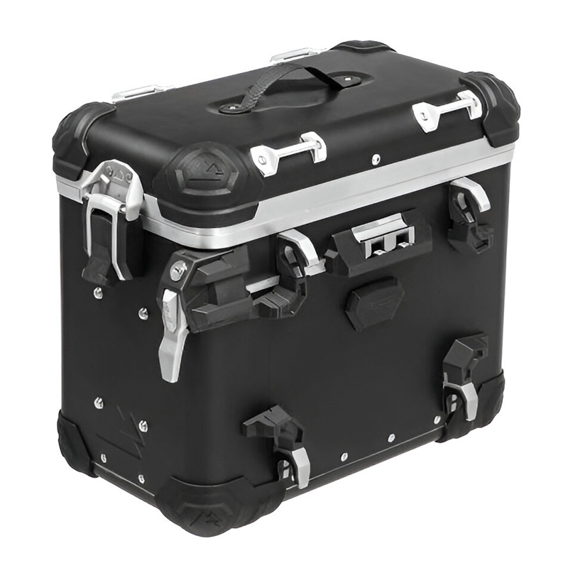 Touratech 050-6022 Zega Evo Aluminum Touring Left Case 38 Liter